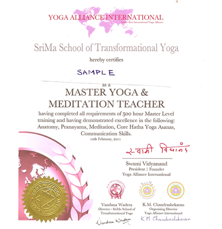 yoga-teacher-certificate-sample